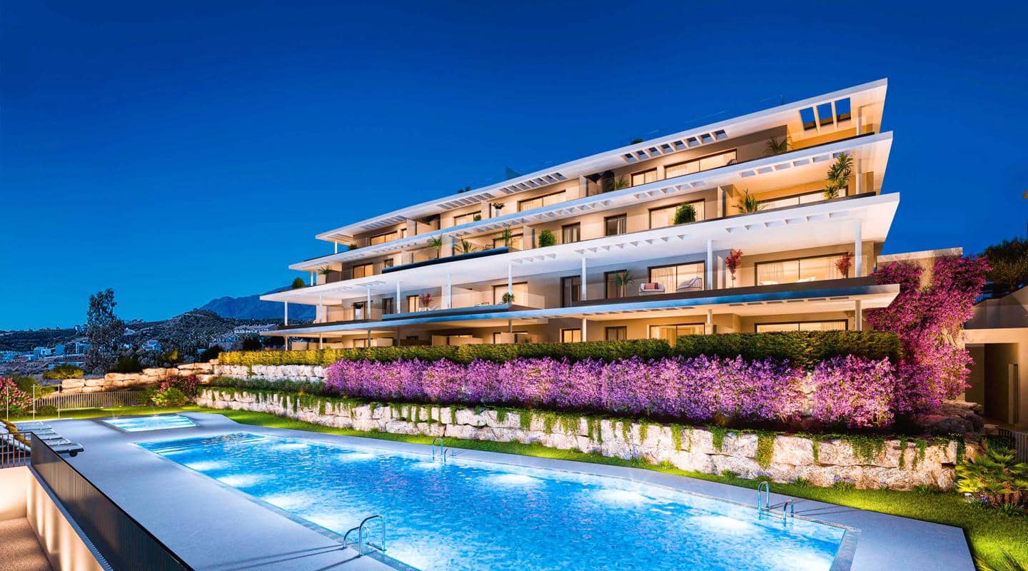 Piso de 2 habitaciones en New Golden Mile en venta con piscina garaje - 619.000 € (Ref: 9539497)