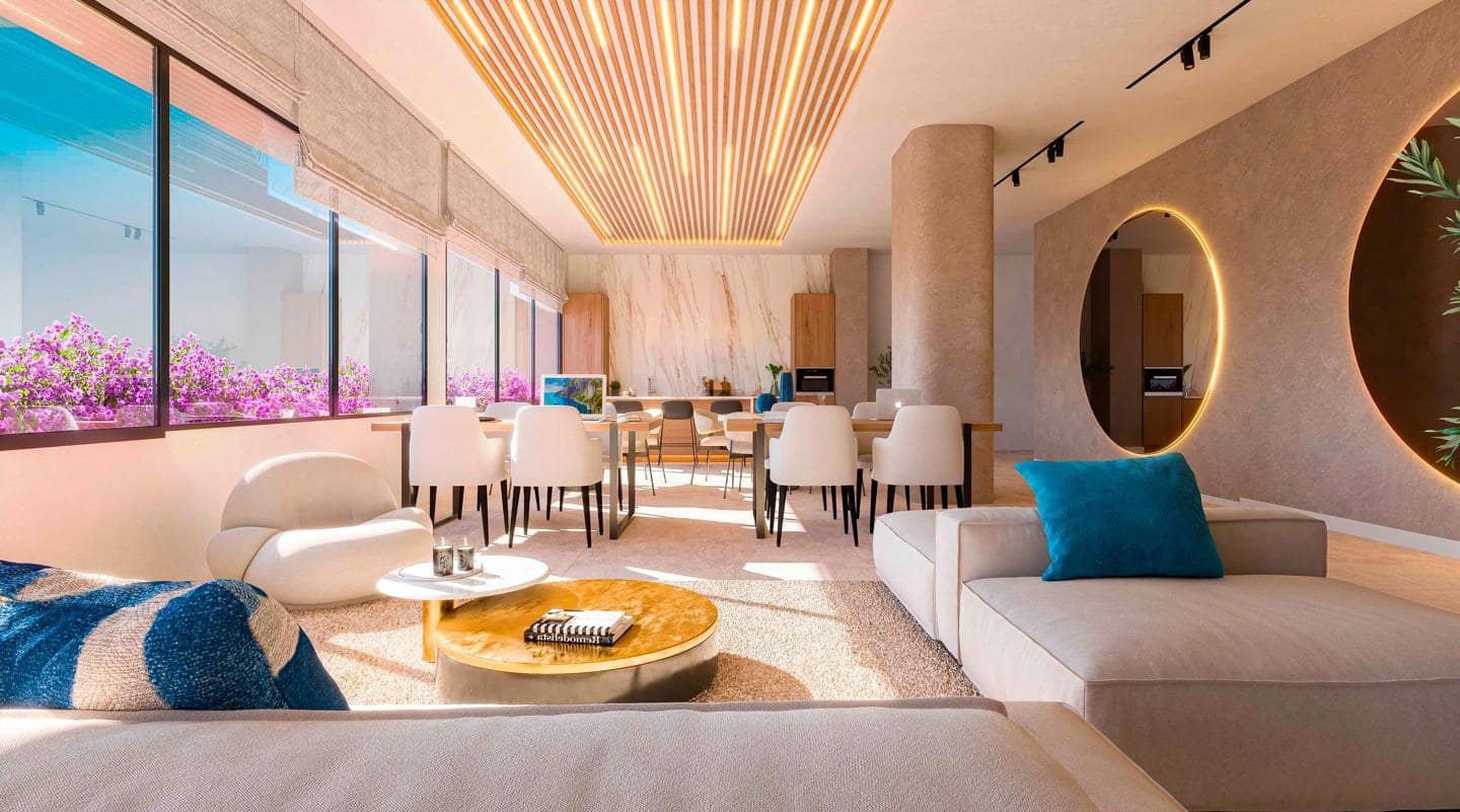 Piso de 2 habitaciones en New Golden Mile en venta con piscina garaje - 619.000 € (Ref: 9539497)