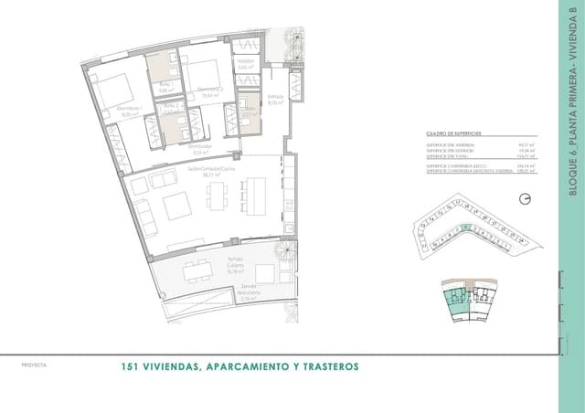 2 soveværelse Lejlighed til salg i Chullera, Manilva med swimmingpool garage - € 351.520 (Ref: 9542412)