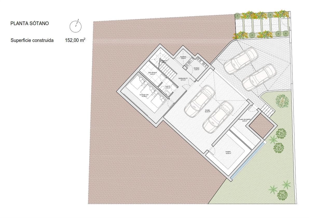 4 soveværelse Villa til salg i Buenas Noches med swimmingpool garage - € 1.400.000 (Ref: 9542586)