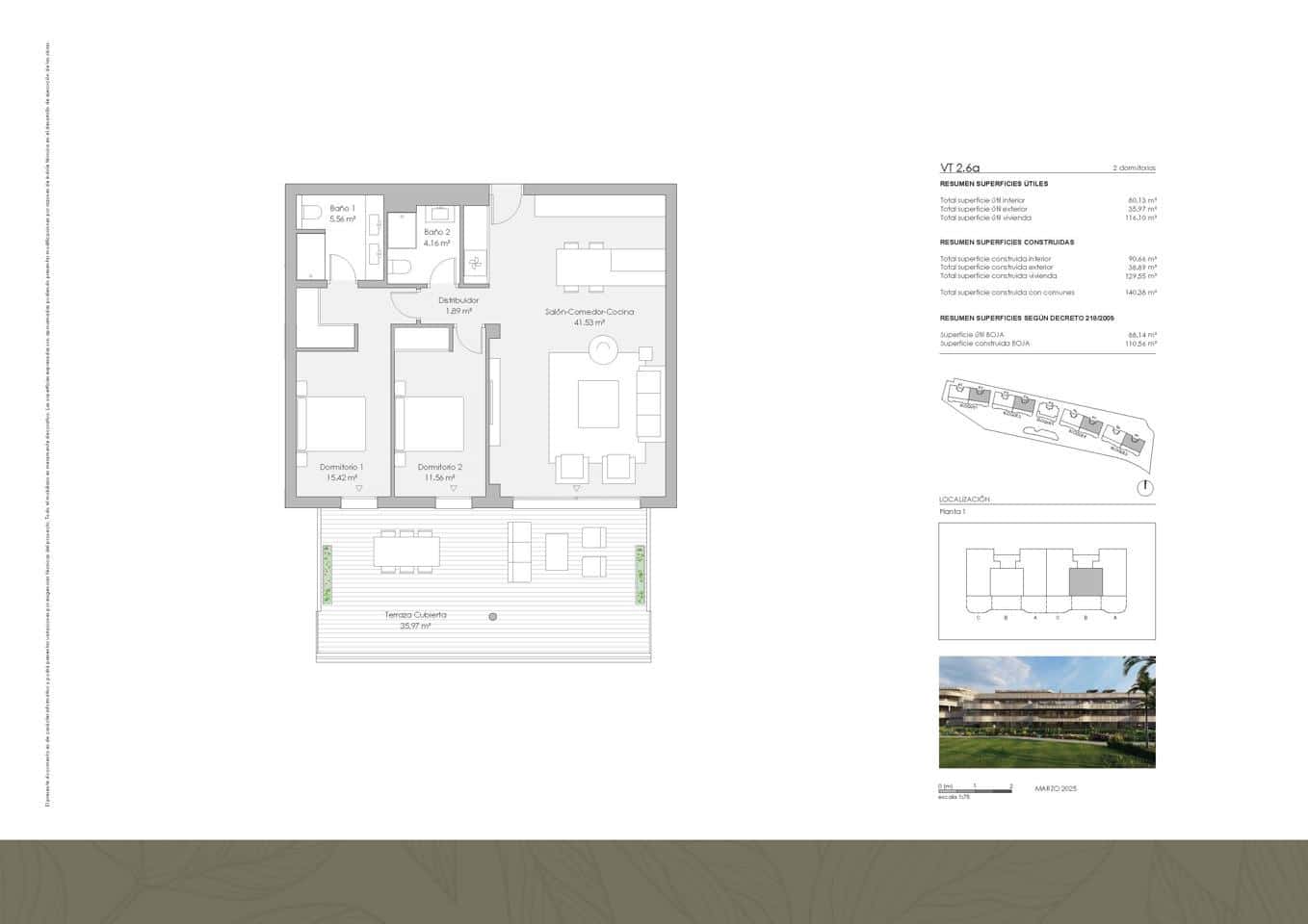 2 camera da letto Appartamento in vendita in New Golden Mile con piscina garage - 698.000 € (Rif: 9550169)