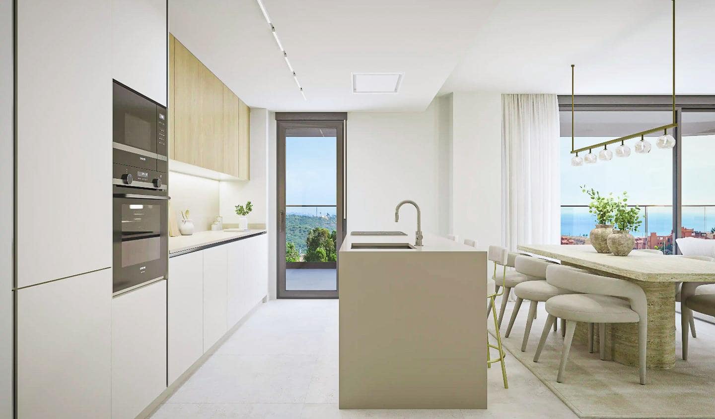 3 sypialnia Mieszkanie na sprzedaż w Buenas Noches z basenem - 1 081 000 € (Ref: 9559434)