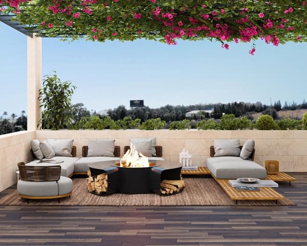 Piso de 2 habitaciones en Las Lomas, Estepona en venta con piscina garaje - 614.000 € (Ref: 9566317)