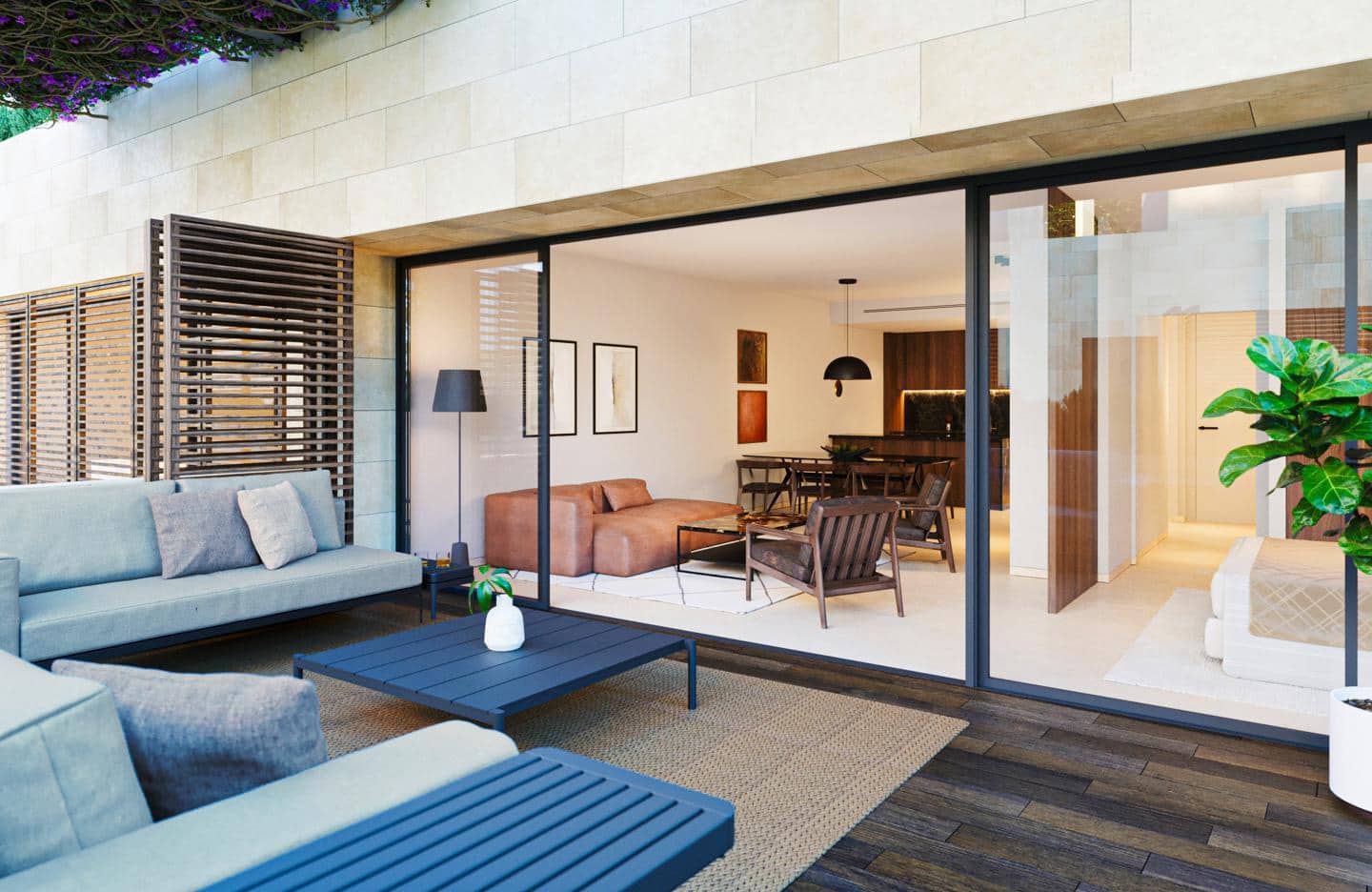 Piso de 2 habitaciones en New Golden Mile en venta con piscina garaje - 614.000 € (Ref: 9566317)