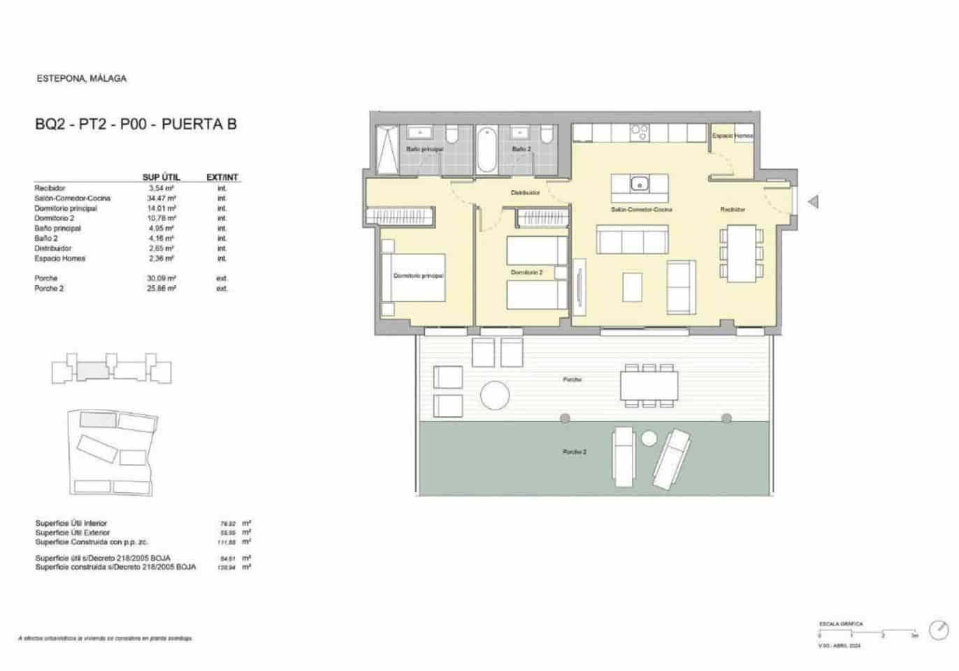 2 Zimmer Wohnung zu verkaufen in Estepona mit Pool Garage - 332.000 € (Ref: 9566511)