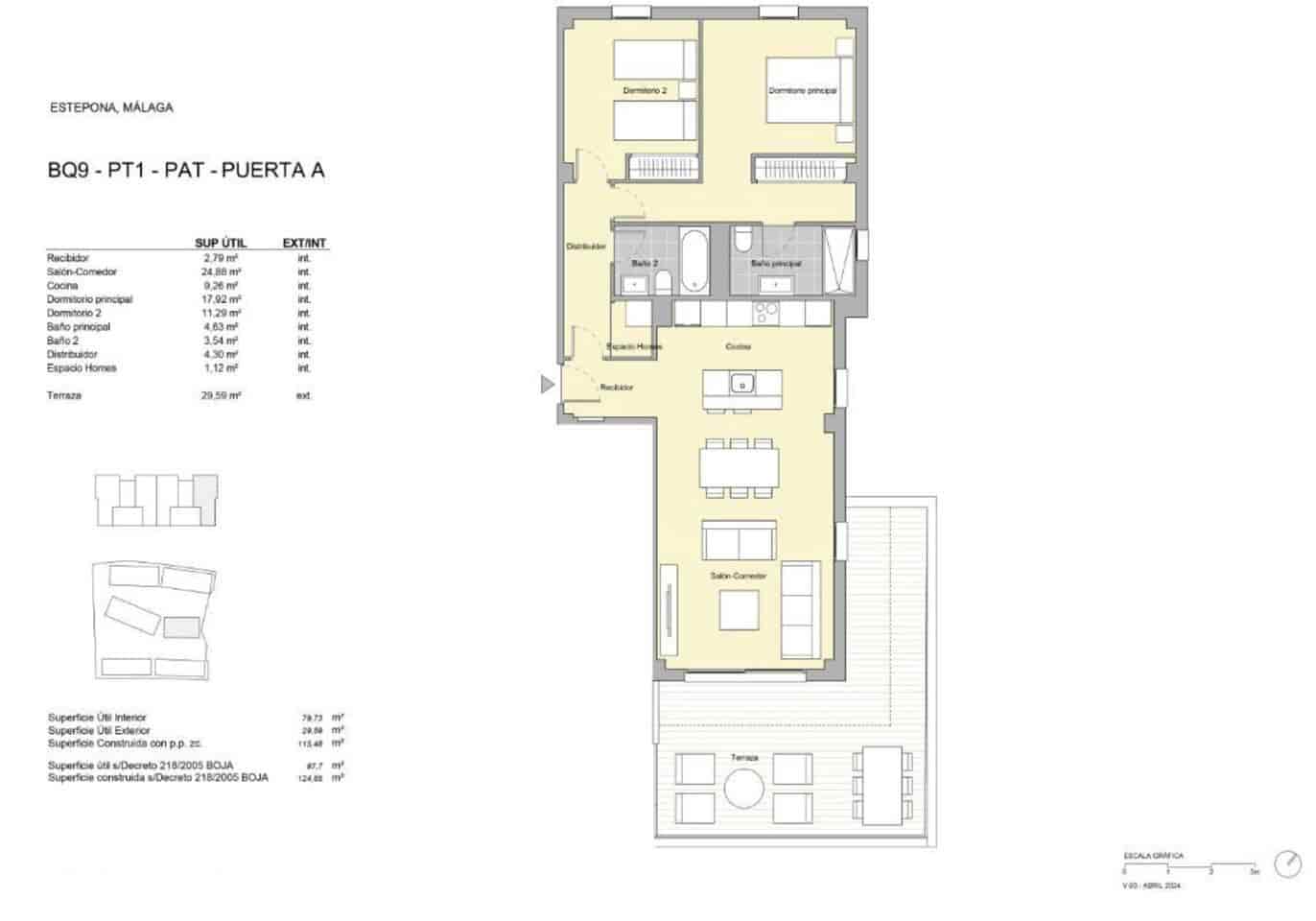 2 bedroom Flat for sale in Estepona with pool garage - € 455,000 (Ref: 9566512)
