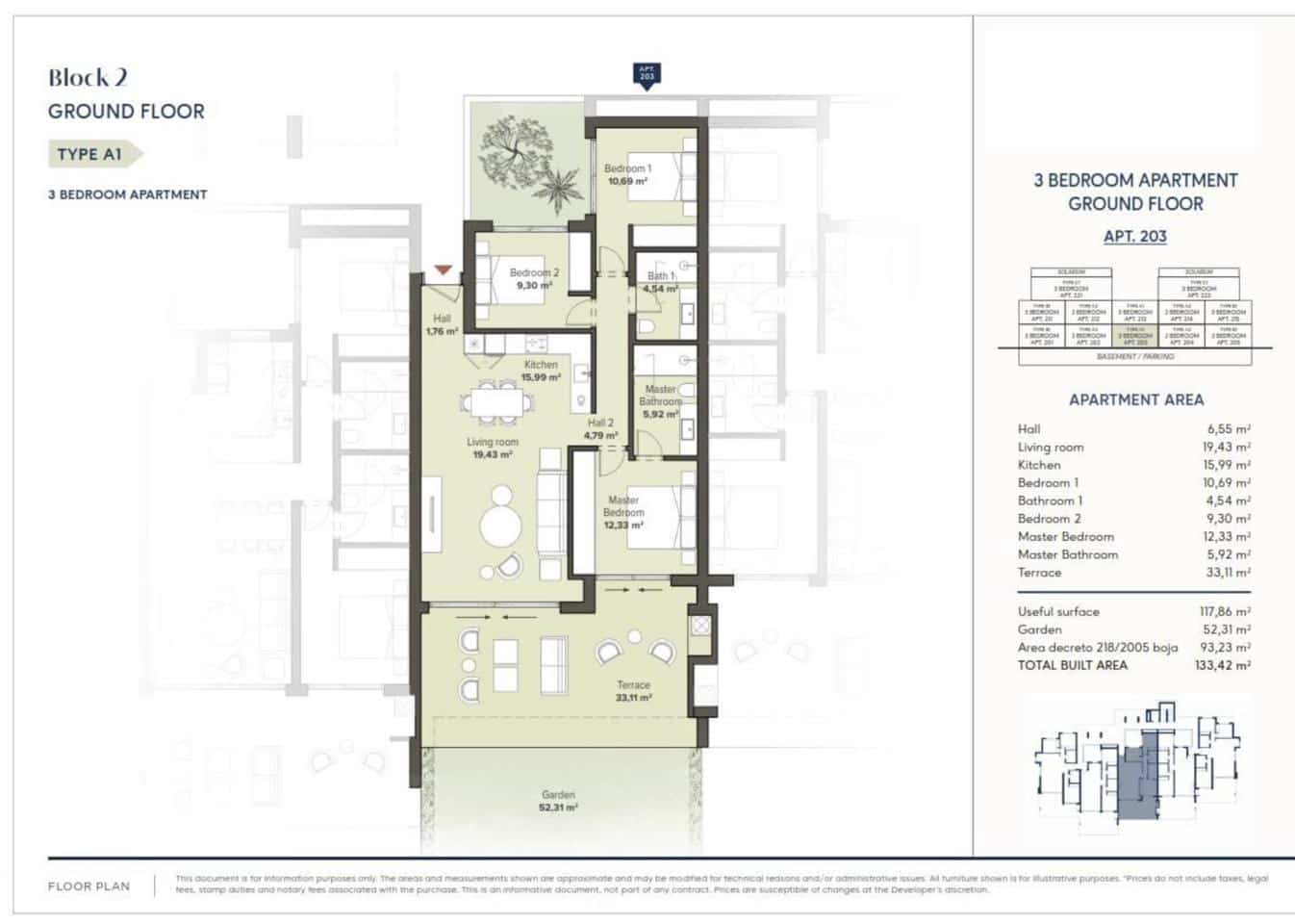 3 quarto Apartamento para venda em Estepona com piscina garagem - 535 000 € (Ref: 9569552)