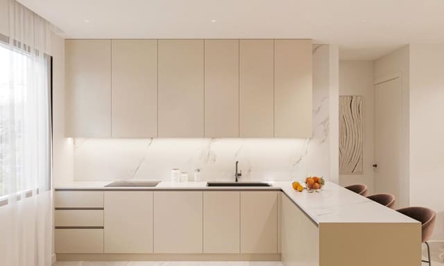 Piso de 2 habitaciones en Guadalobón, Estepona en venta con piscina garaje - 495.000 € (Ref: 9569553)