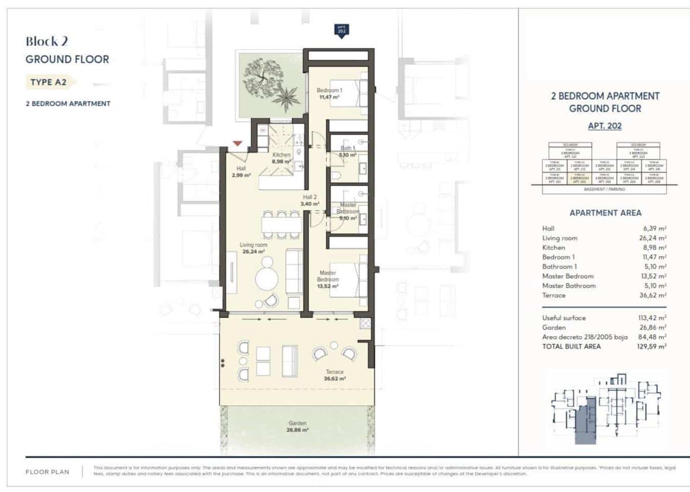 Piso de 2 habitaciones en Estepona en venta con piscina garaje - 495.000 € (Ref: 9569553)