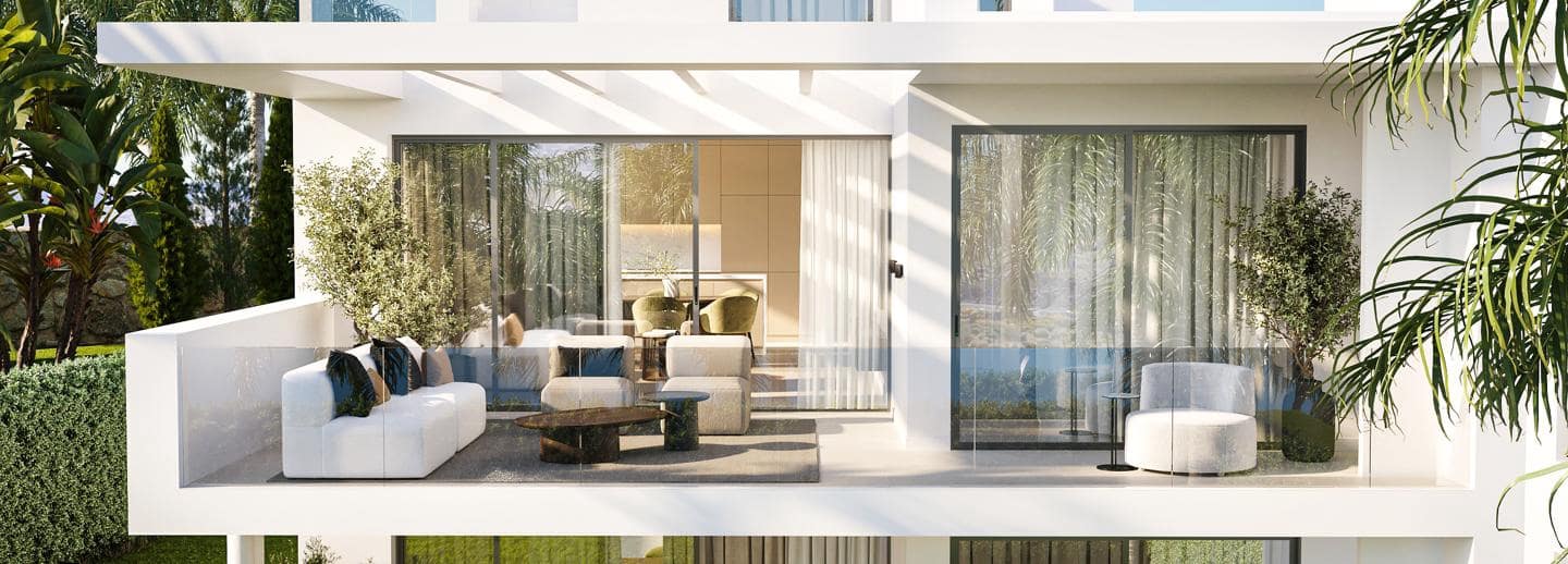 Piso de 2 habitaciones en Estepona en venta con piscina garaje - 495.000 € (Ref: 9569553)