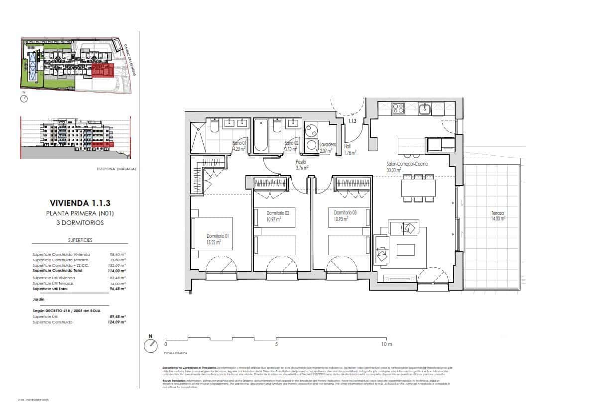 3 soveværelse Lejlighed til salg i Estepona med swimmingpool garage - € 575.000 (Ref: 9572202)