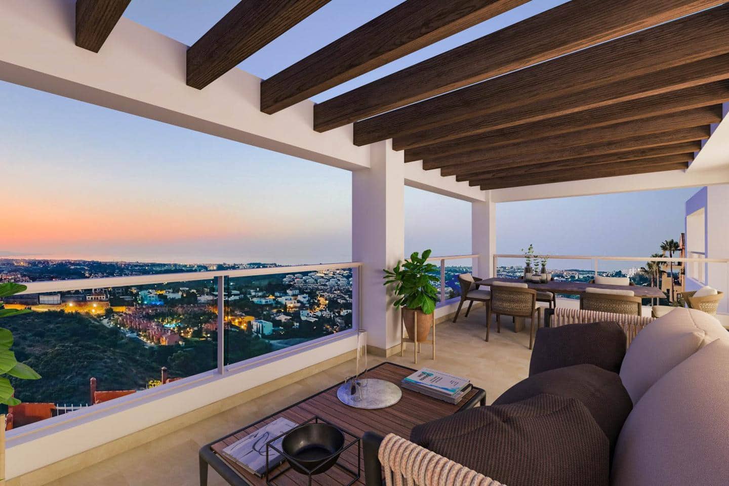 Piso de 3 habitaciones en Benahavís en venta con piscina garaje - 760.000 € (Ref: 9606514)