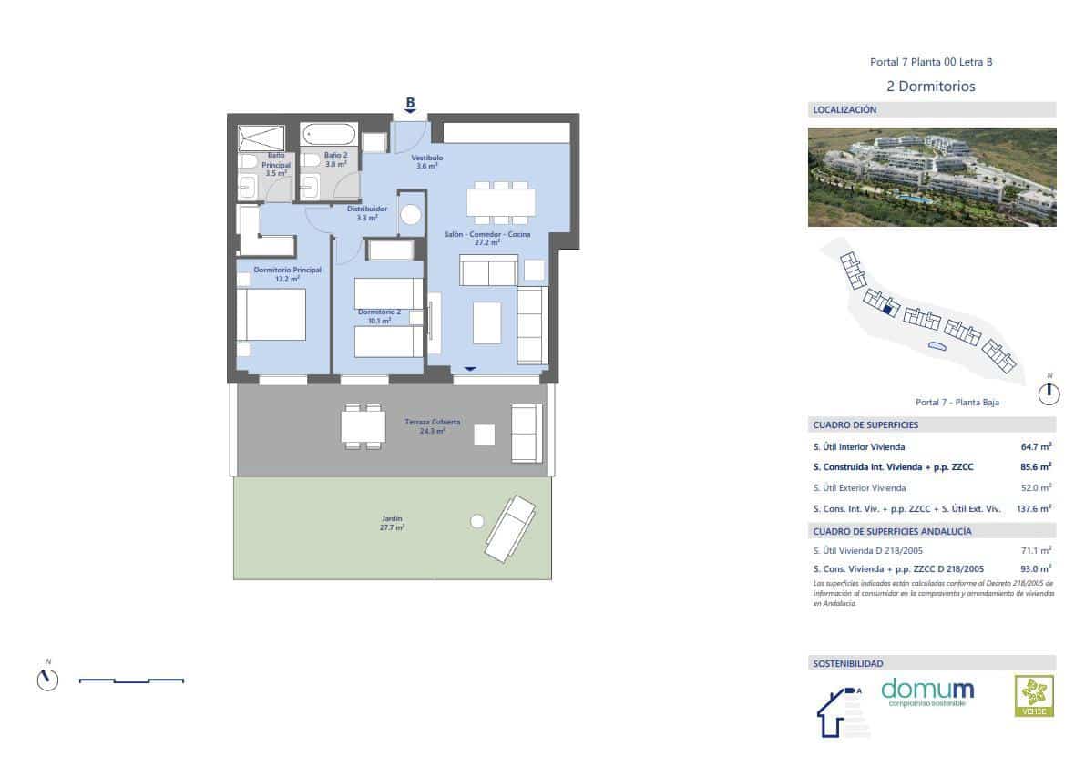 2 bedroom Flat for sale in Bahia Dorada with pool garage - € 420,000 (Ref: 9614151)