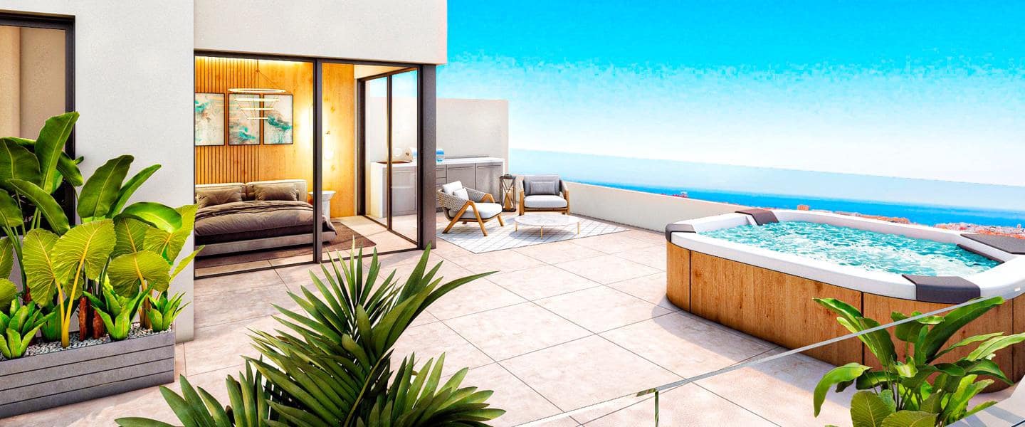 4 sypialnia Mieszkanie na sprzedaż w Estepona z basenem garażem - 907 535 € (Ref: 9614288)