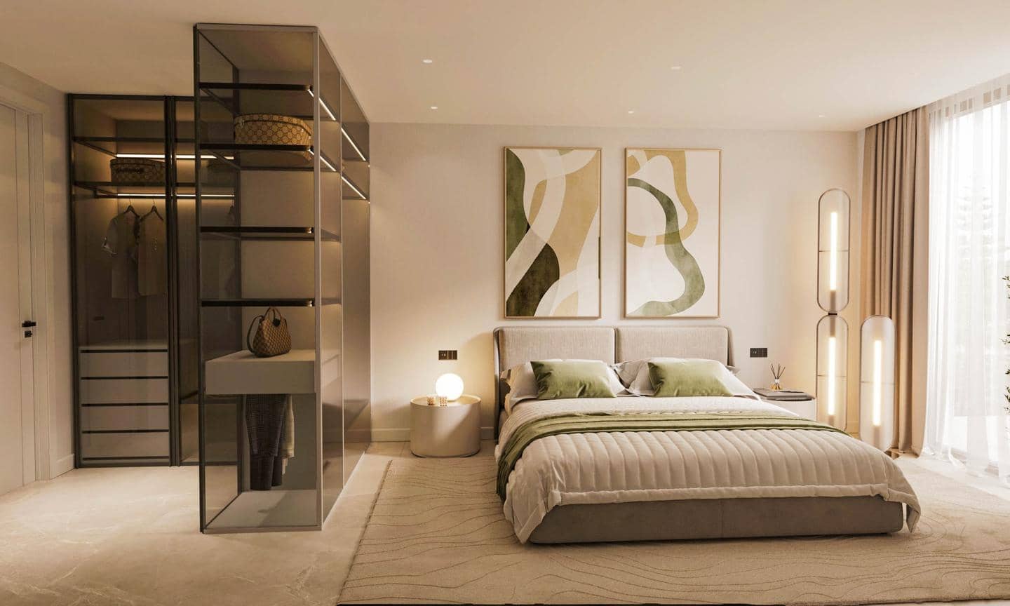 3 sovrum Lägenhet till salu i New Golden Mile med pool garage - 810 000 € (Ref: 9620660)