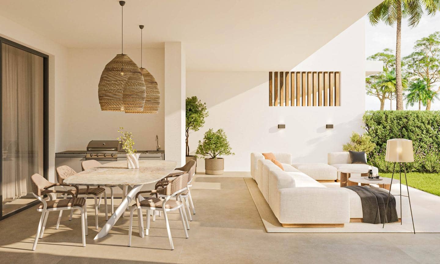 3 sovrum Lägenhet till salu i New Golden Mile med pool garage - 810 000 € (Ref: 9620660)