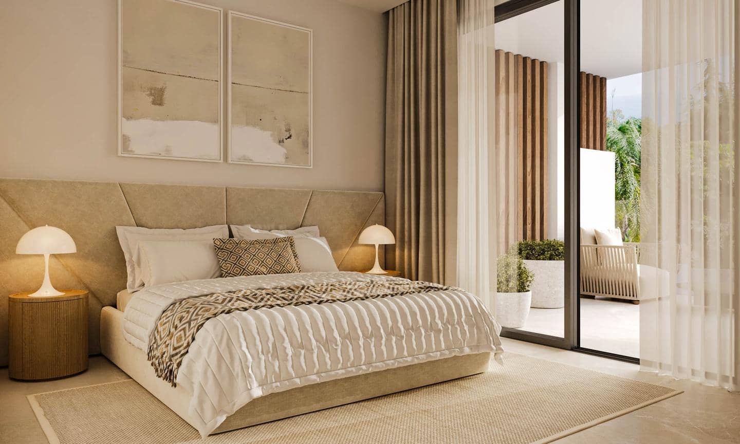 3 sovrum Lägenhet till salu i New Golden Mile med pool garage - 805 000 € (Ref: 9620661)