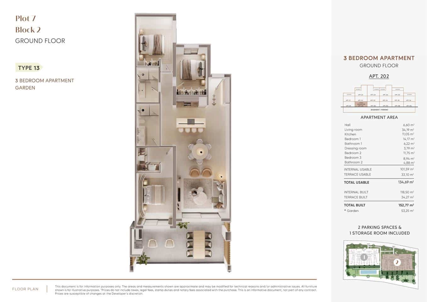 3 sovrum Lägenhet till salu i New Golden Mile med pool garage - 805 000 € (Ref: 9620661)