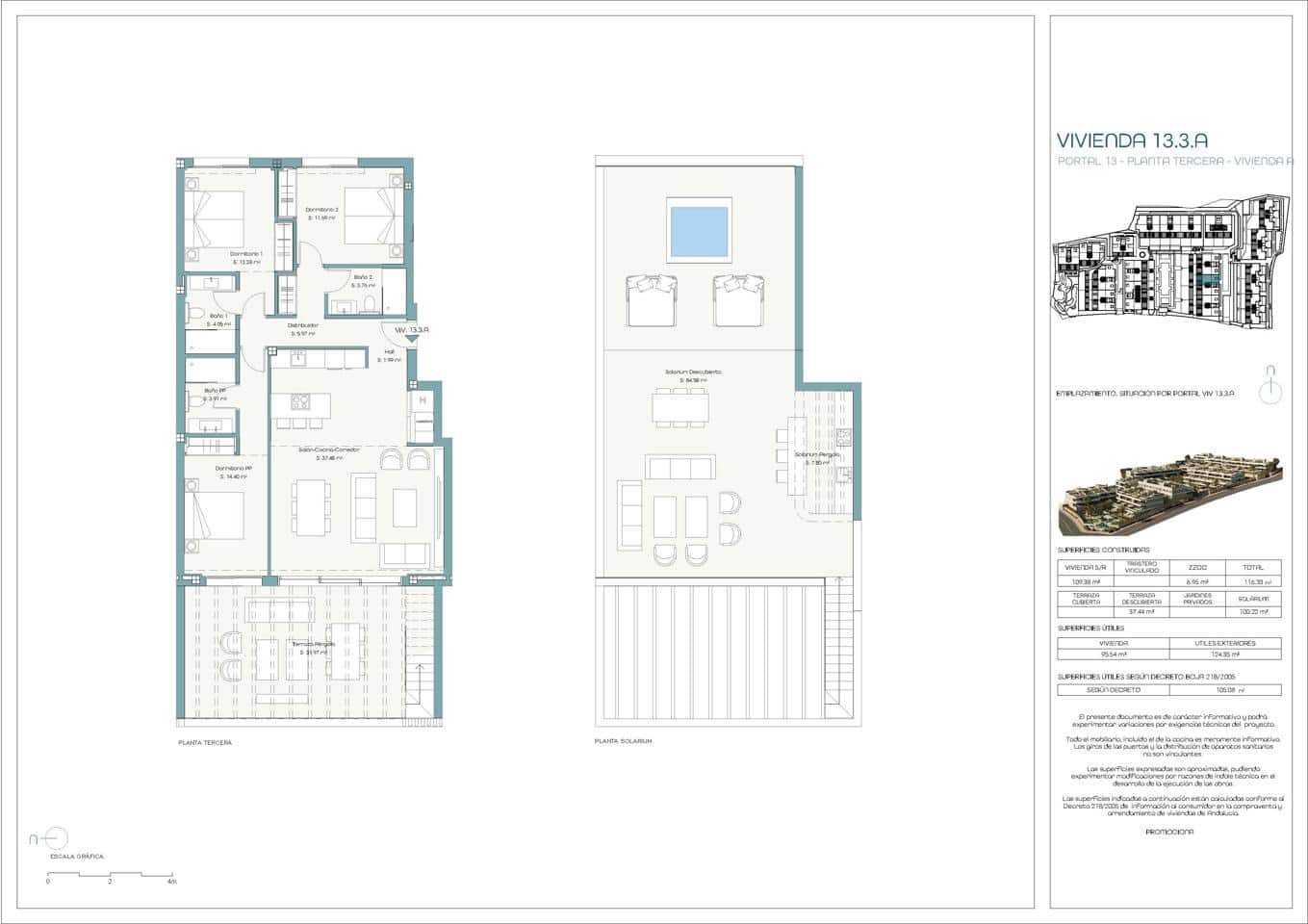 3 soveværelse Lejlighed til salg i New Golden Mile med swimmingpool garage - € 1.039.000 (Ref: 9631527)