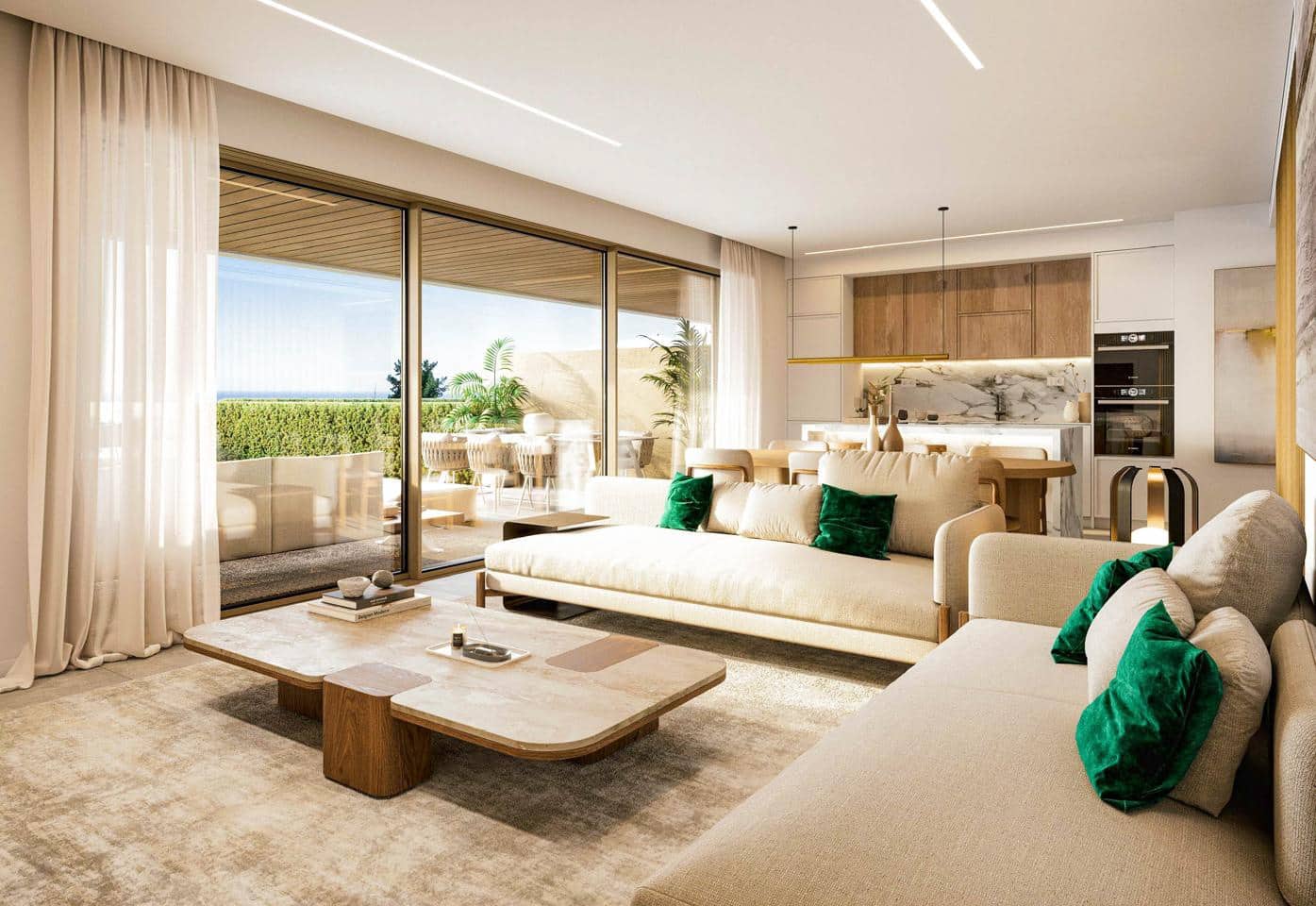 3 soveværelse Lejlighed til salg i New Golden Mile med swimmingpool garage - € 1.039.000 (Ref: 9631527)