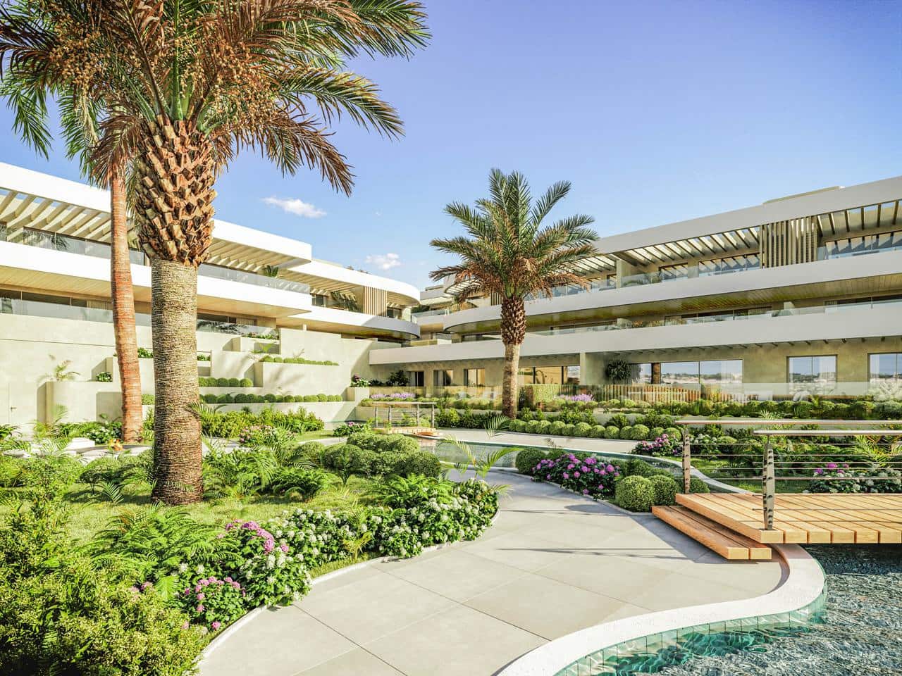 3 soveværelse Lejlighed til salg i New Golden Mile med swimmingpool garage - € 1.039.000 (Ref: 9631527)