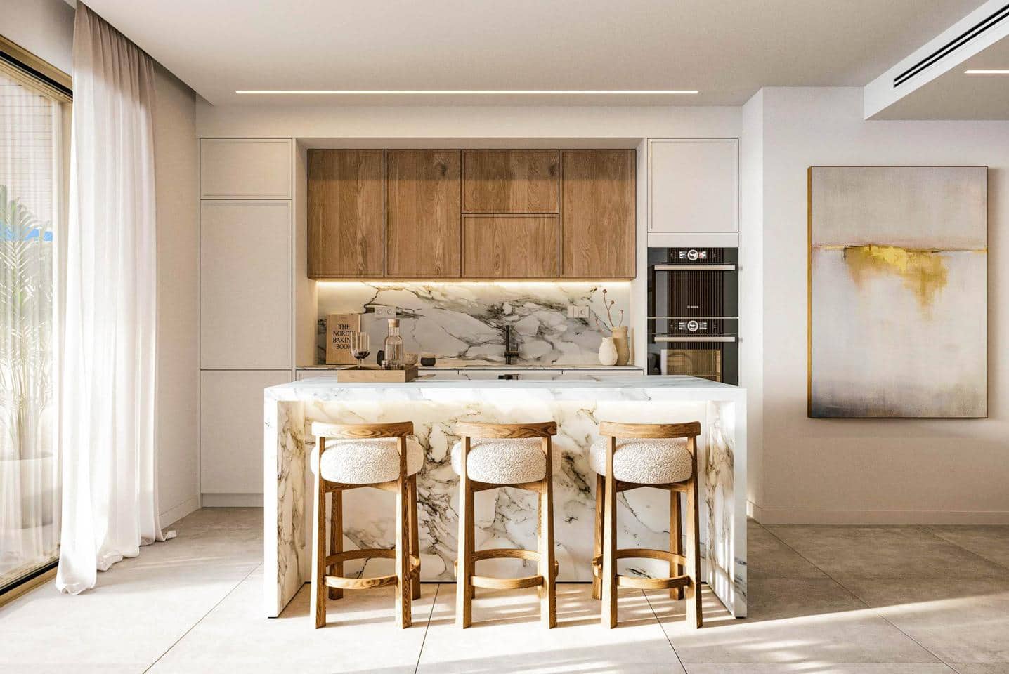 2 sypialnia Mieszkanie na sprzedaż w El Paraiso z basenem garażem - 655 000 € (Ref: 9631528)