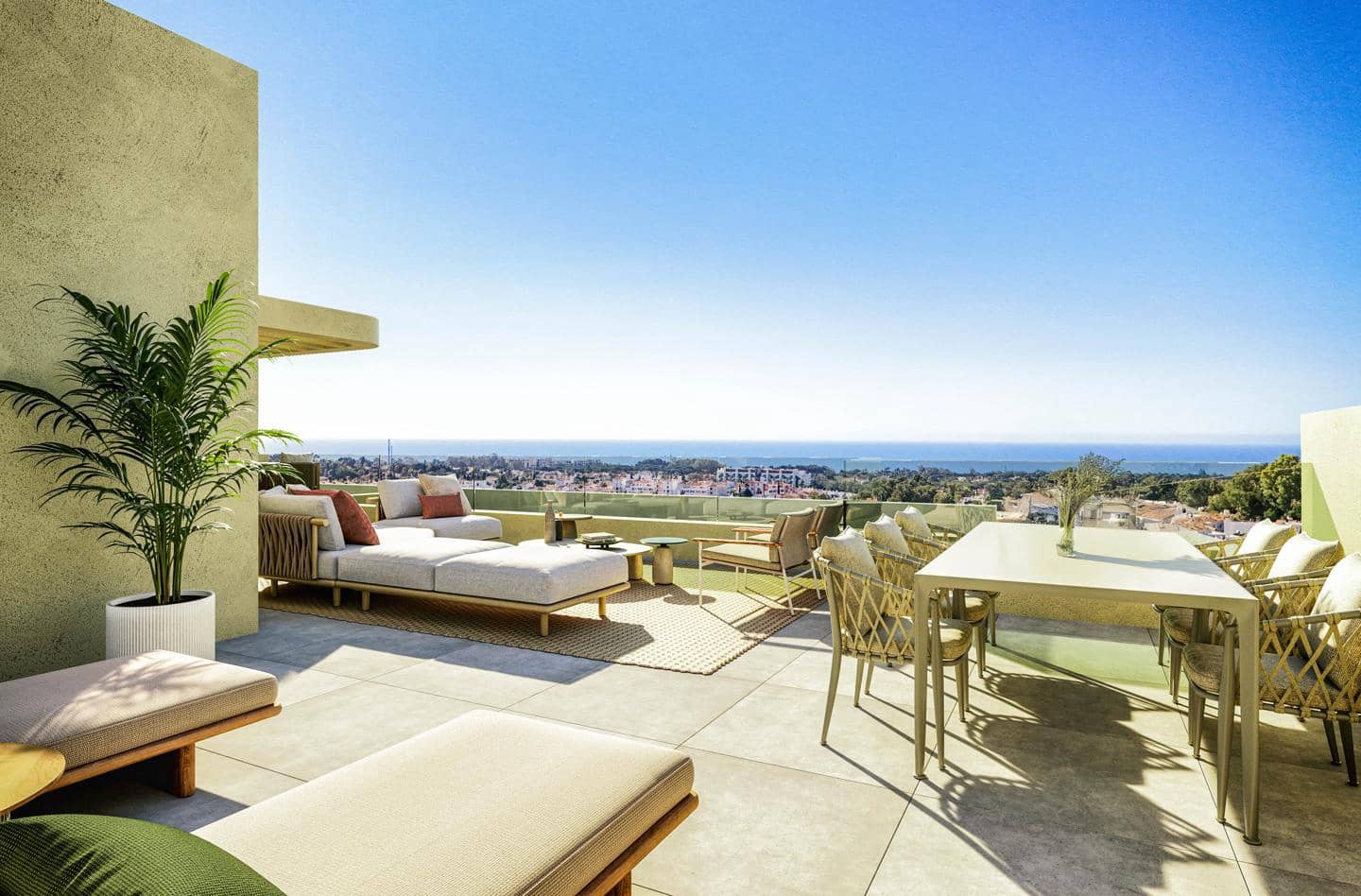 2 sypialnia Mieszkanie na sprzedaż w El Paraiso z basenem garażem - 609 000 € (Ref: 9631529)