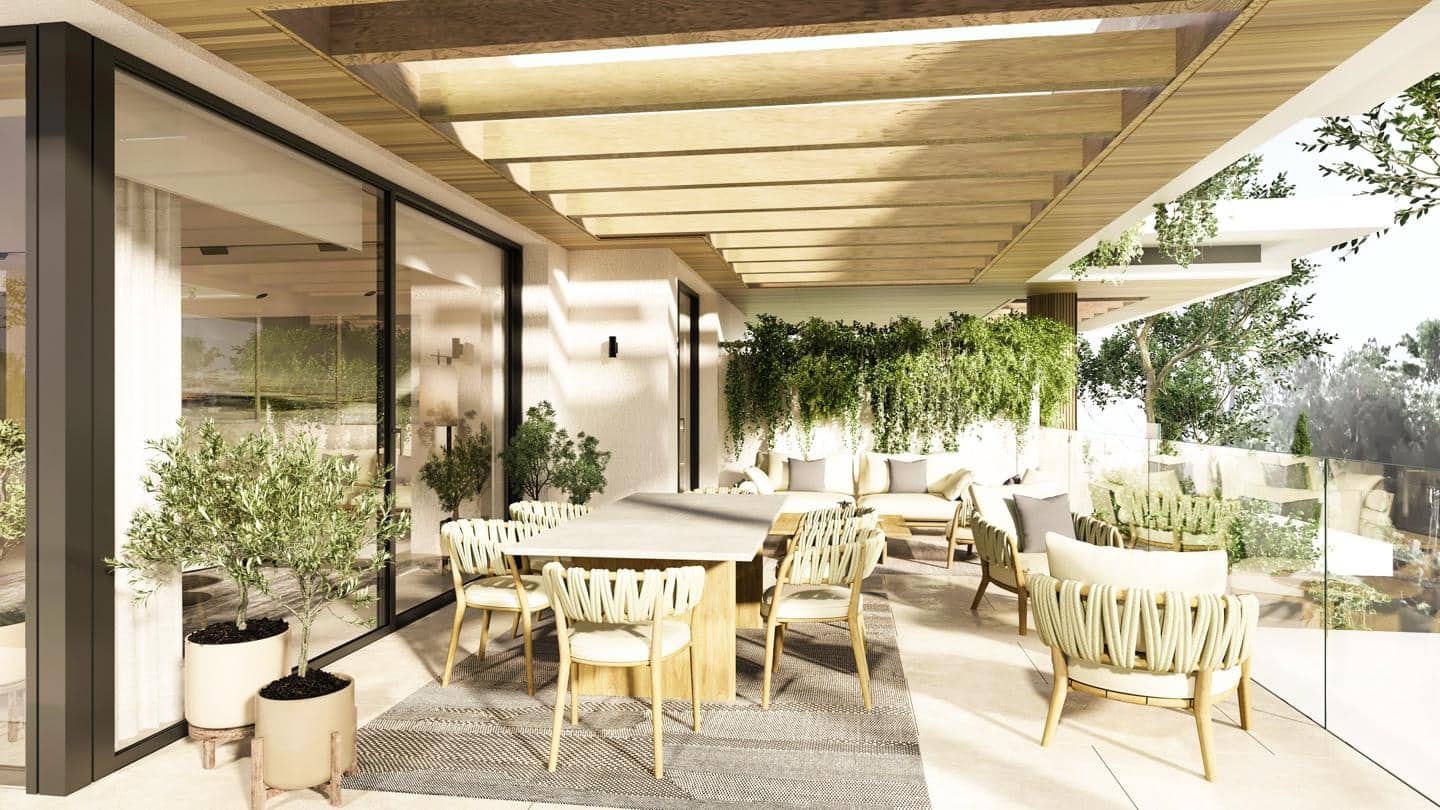 Piso de 2 habitaciones en New Golden Mile en venta con piscina garaje - 882.000 € (Ref: 9646330)