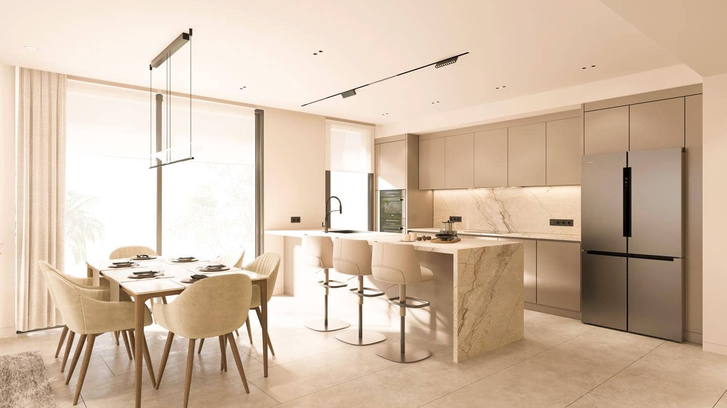 Piso de 2 habitaciones en New Golden Mile en venta con piscina garaje - 894.000 € (Ref: 9646331)