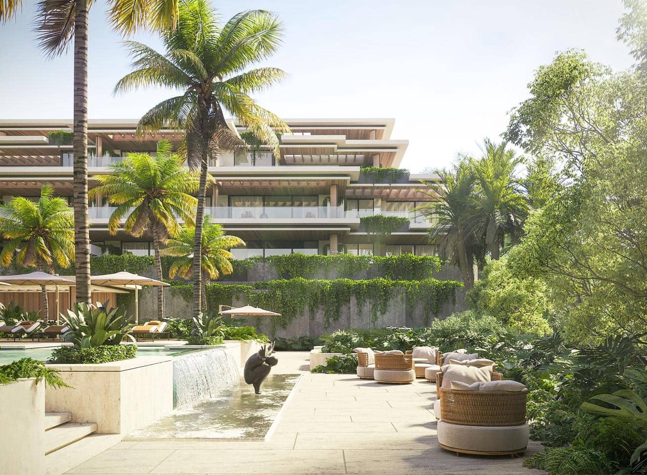 Piso de 2 habitaciones en New Golden Mile en venta con piscina garaje - 894.000 € (Ref: 9646331)