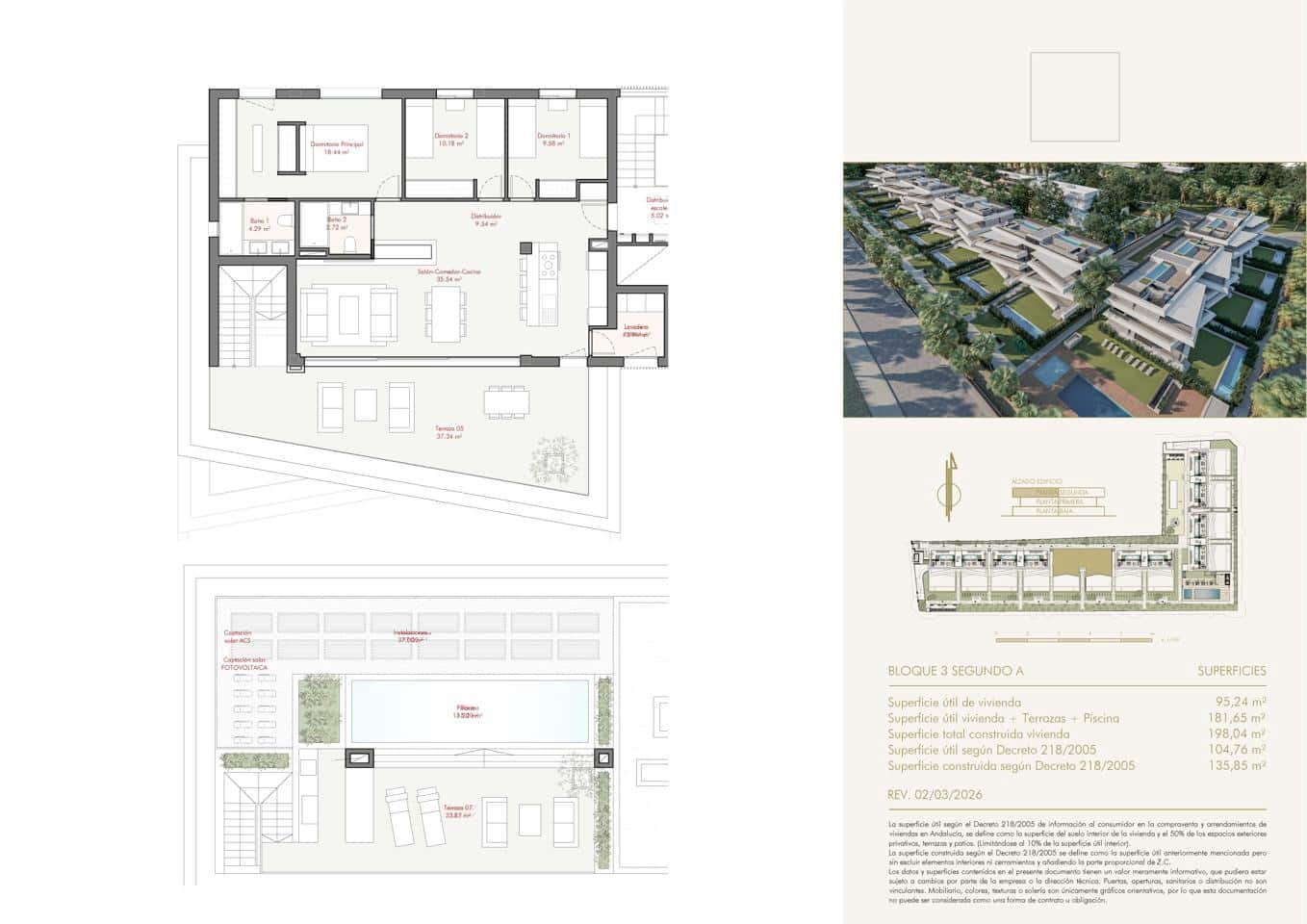 3 camera da letto Appartamento in vendita in New Golden Mile con piscina garage - 853.000 € (Rif: 9650563)