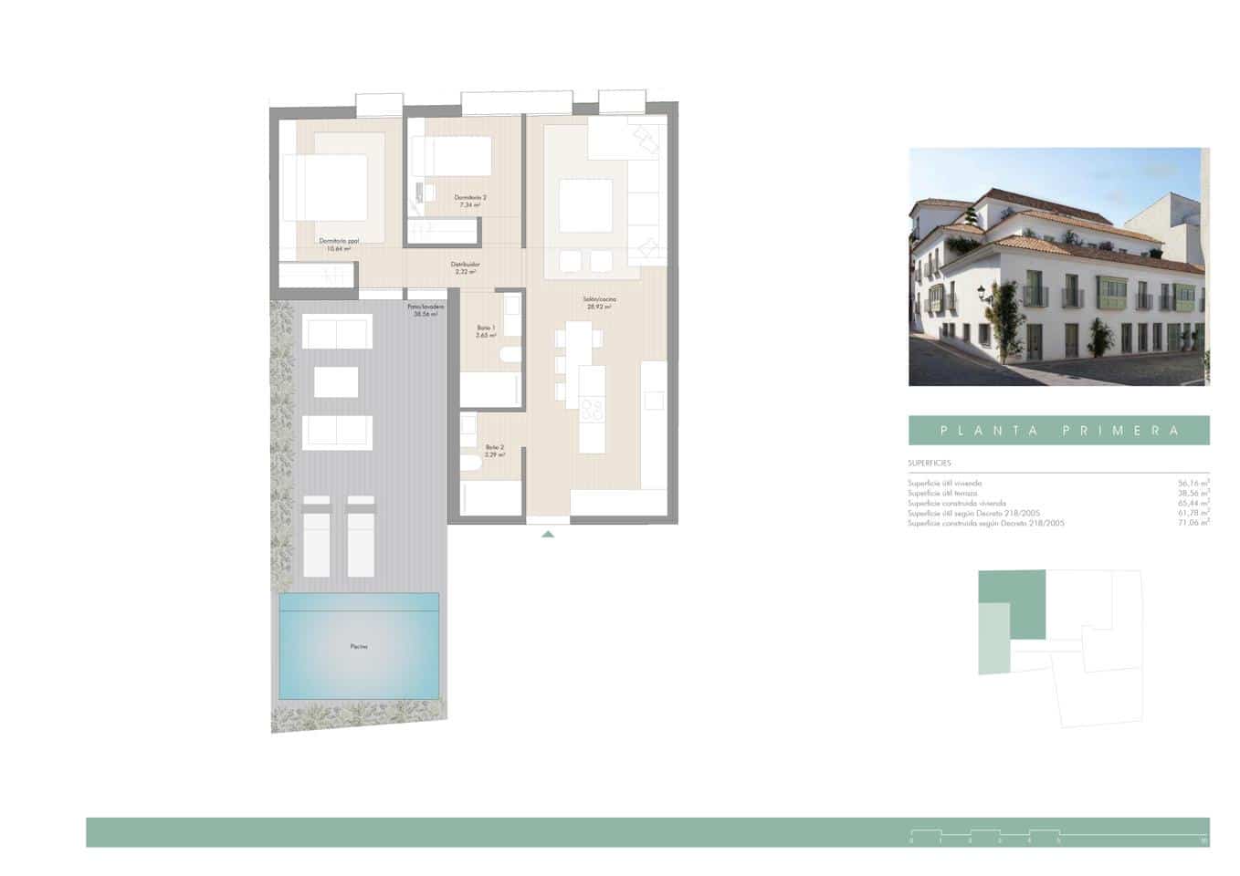 2 slaapkamer Flat te koop in Estepona met zwembad garage - € 763.000 (Ref: 9656599)