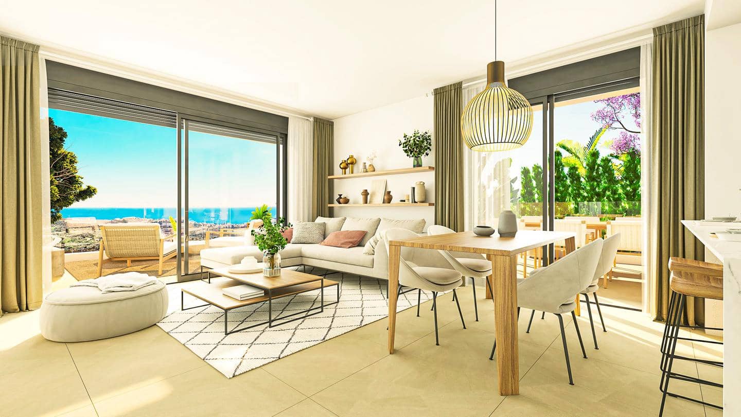 Piso de 3 habitaciones en Mijas en venta con piscina garaje - 650.000 € (Ref: 9657842)