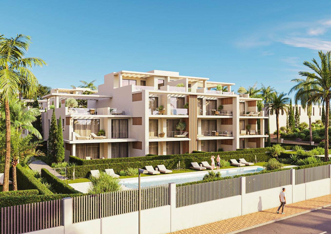 3 soverom Leilighet til salgs i Estepona med svømmebasseng garasje - € 810 000 (Ref: 9665242)