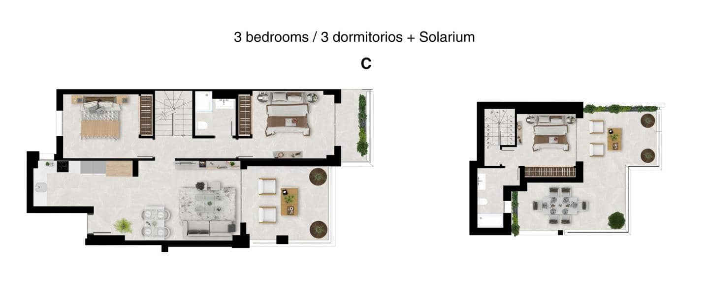 3 sypialnia Mieszkanie na sprzedaż w Mijas Costa z basenem garażem - 589 000 € (Ref: 9672192)