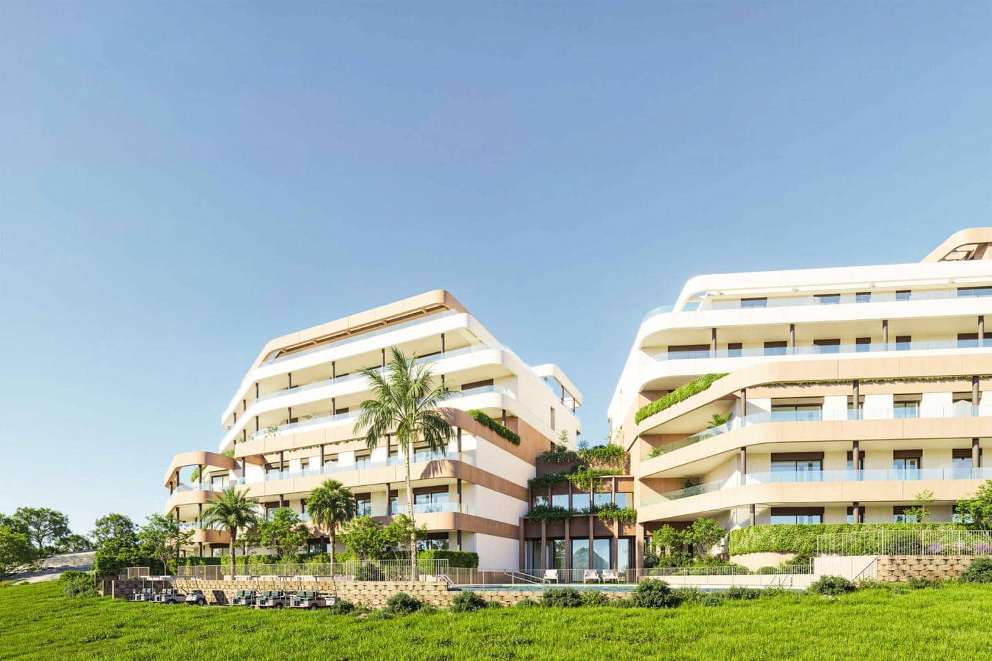 3 chambre Appartement à vendre à Estepona avec piscine garage - 459 000 € (Ref: 9679247)