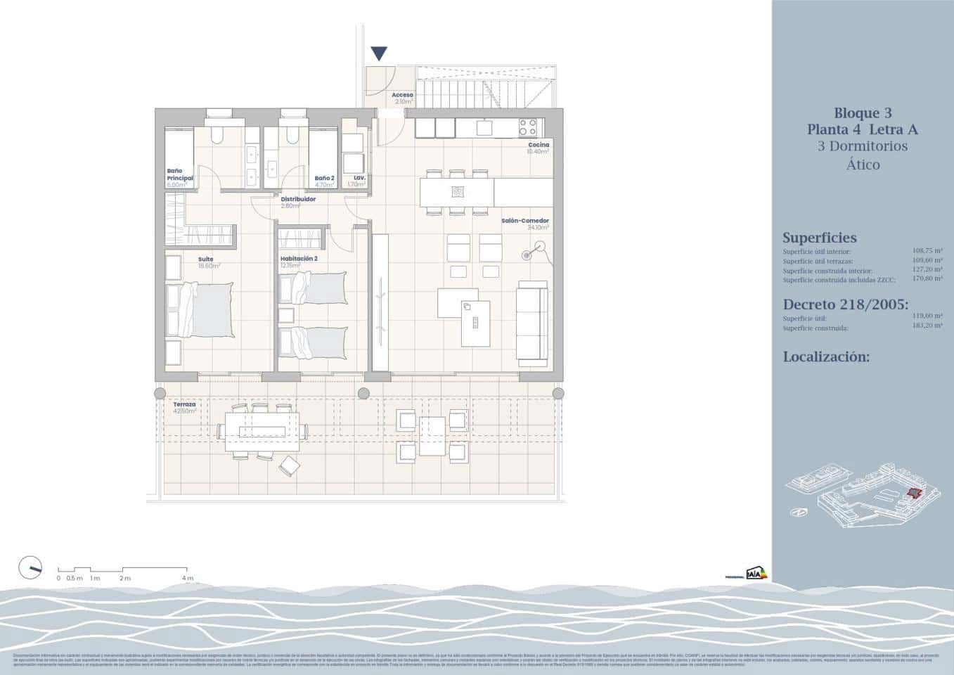 3 quarto Apartamento para venda em Estepona com piscina garagem - 862 000 € (Ref: 9693997)