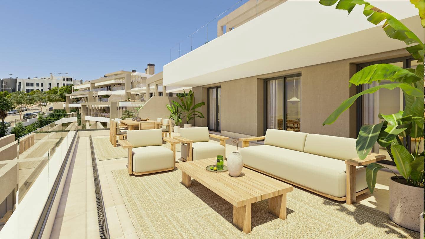 3 quarto Apartamento para venda em Estepona com piscina garagem - 750 000 € (Ref: 9697729)