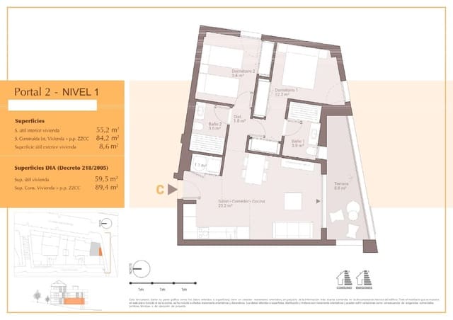 3 soveværelse Lejlighed til salg i San Pedro de Alcántara Pueblo, Marbella med swimmingpool garage - € 632.100 (Ref: 9699918)