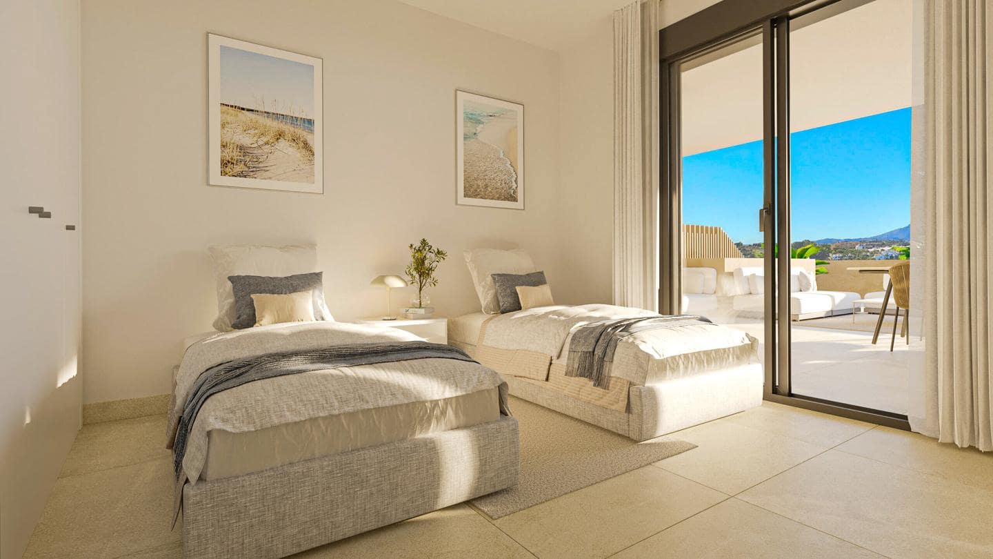 3 soveværelse Lejlighed til salg i New Golden Mile med swimmingpool garage - € 451.000 (Ref: 9714026)