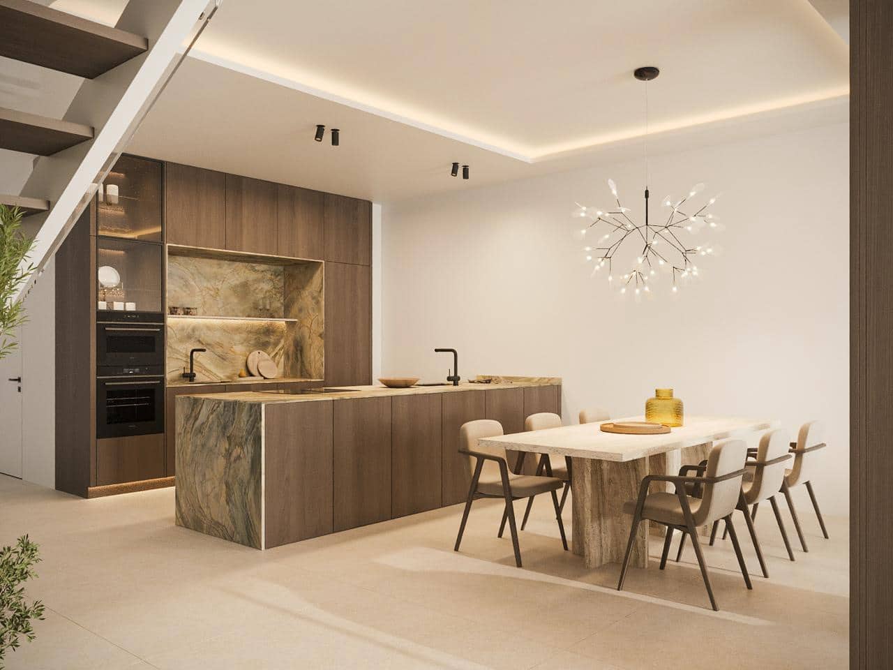3 sypialnia Mieszkanie na sprzedaż w New Golden Mile z basenem garażem - 1 176 945 € (Ref: 9978086)