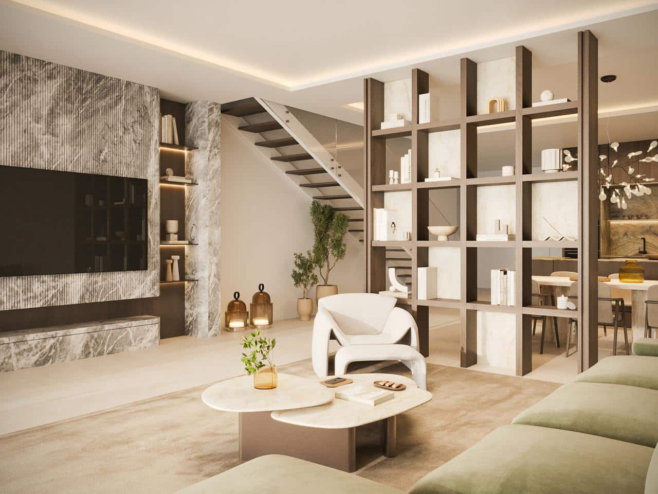 3 sypialnia Mieszkanie na sprzedaż w New Golden Mile z basenem garażem - 1 176 945 € (Ref: 9978086)