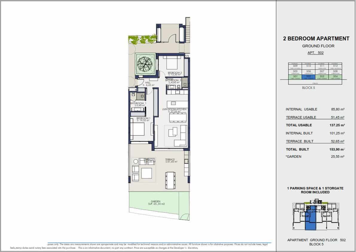 2 Zimmer Wohnung zu verkaufen in New Golden Mile mit Pool Garage - 669.465 € (Ref: 9978087)