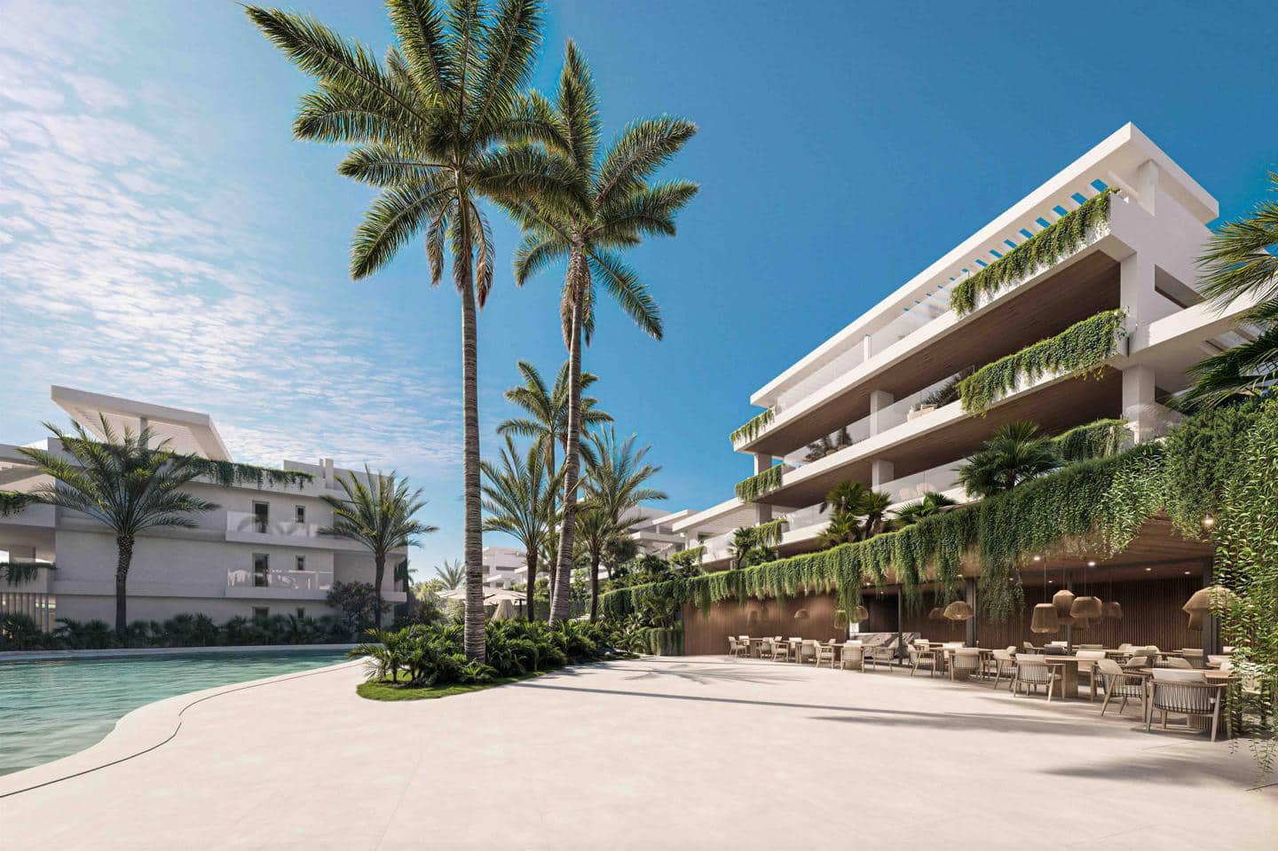 2 Zimmer Wohnung zu verkaufen in New Golden Mile mit Pool Garage - 669.465 € (Ref: 9978087)