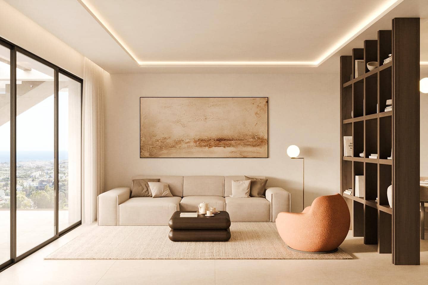 2 Zimmer Wohnung zu verkaufen in New Golden Mile mit Pool Garage - 669.465 € (Ref: 9978087)