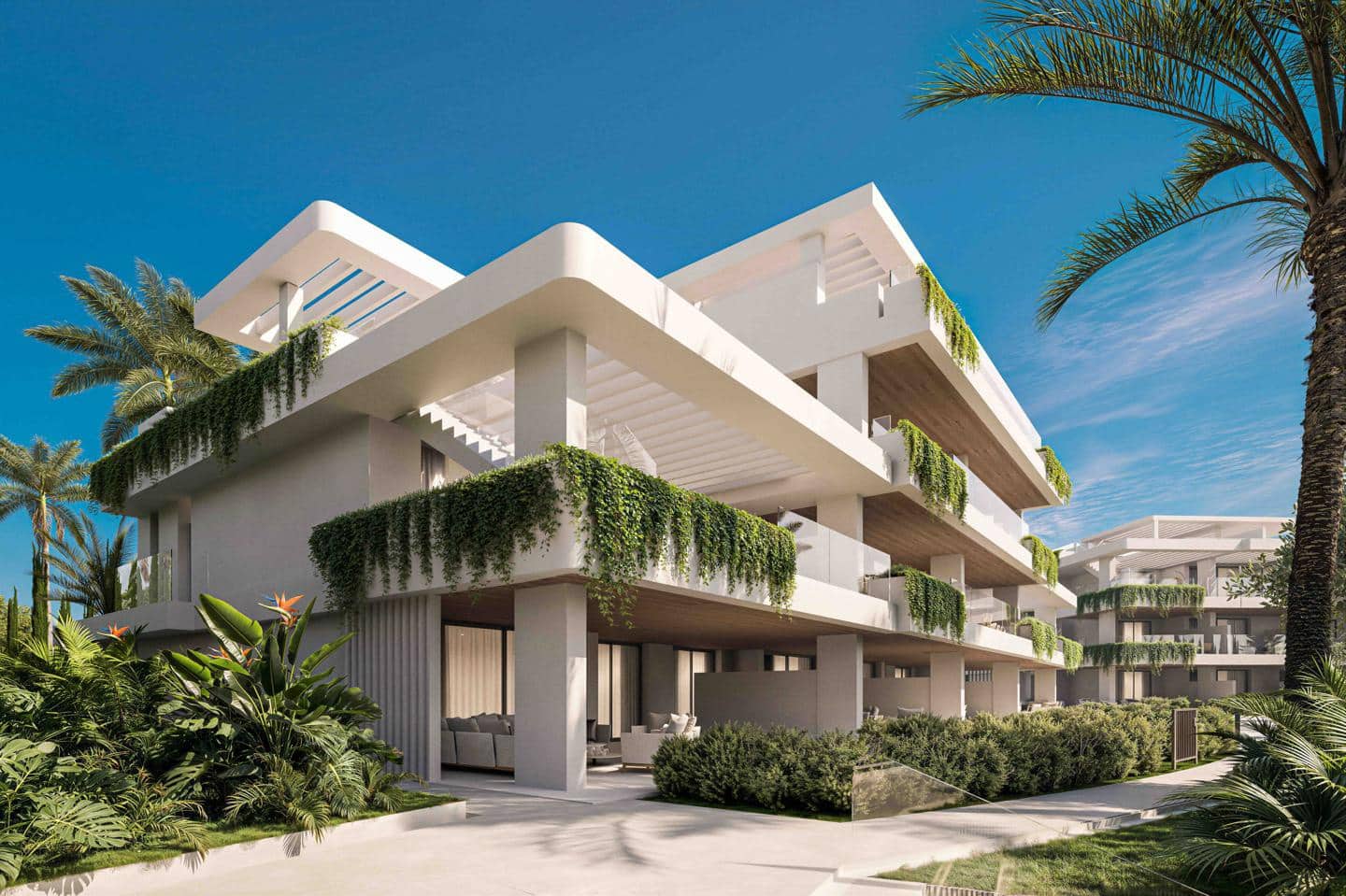 2 Zimmer Wohnung zu verkaufen in New Golden Mile mit Pool Garage - 669.465 € (Ref: 9978087)