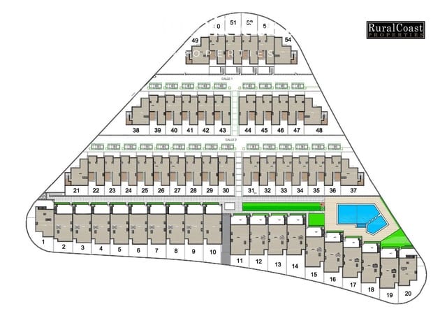 3 makuuhuone Bungalow myytävänä paikassa Monforte del Cid mukana uima-altaan 
autotalli - 320 000 € (Ref: 8310085)
