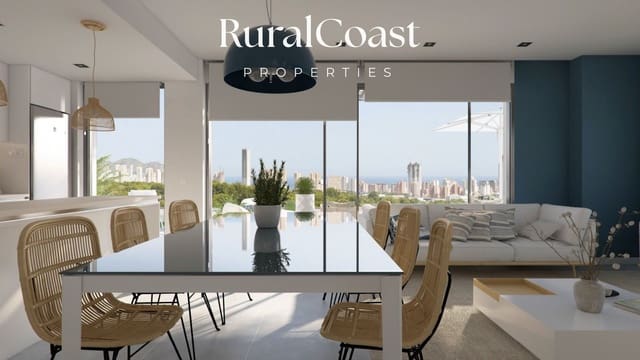 3 bedroom Townhouse for sale in Golf Bahía, Finestrat with pool garage - € 650,000 (Ref: 8342425)