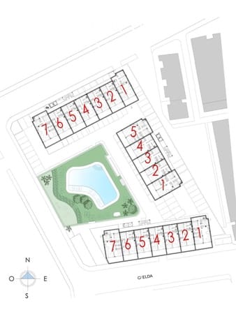 Ático de 2 habitaciones en Santa Pola en venta con piscina garaje - 420.000 € (Ref: 8383992)