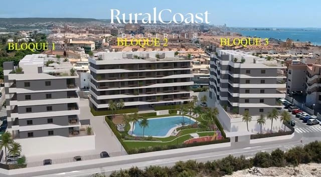 Ático de 2 habitaciones en Santa Pola en venta con piscina garaje - 420.000 € (Ref: 8383992)
